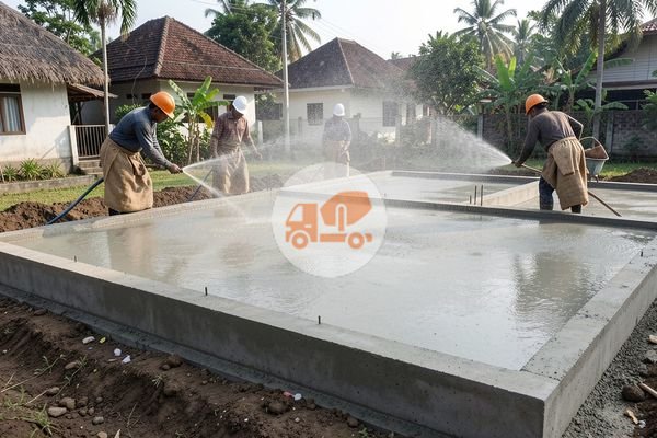 Cara Curing Beton Cor Rumah yang Tepat: Panduan Lengkap dari BetonCorMix