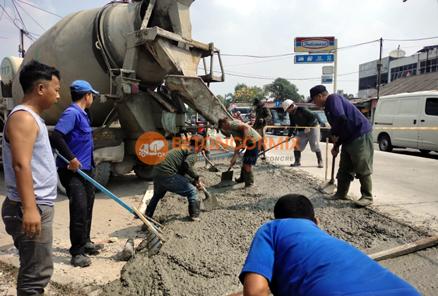 Jasa Cor Readymix Untuk Jalan di Gunung Sindur Bogor